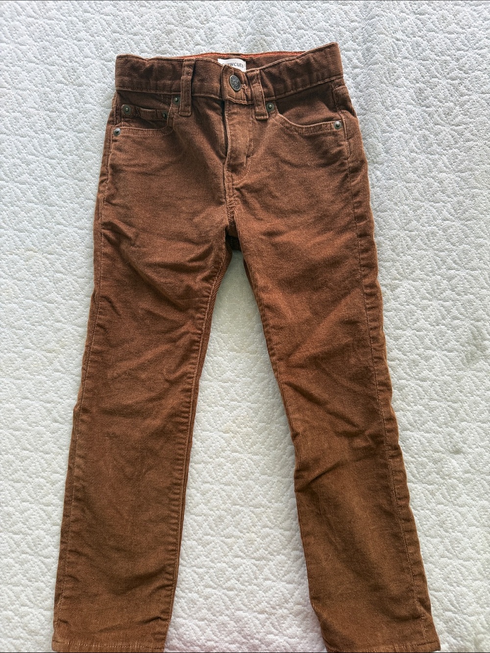 Crewcuts Brown Corduroy Kids Pants